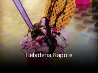 Heladeria Kapote reservar en línea