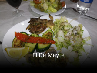 Reserve ahora una mesa en El De Mayte