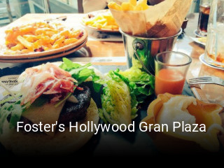 Reserve ahora una mesa en Foster's Hollywood Gran Plaza