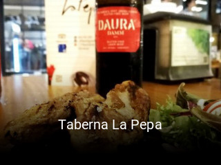 Taberna La Pepa reserva de mesa