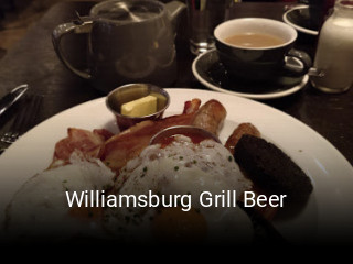 Reserve ahora una mesa en Williamsburg Grill Beer