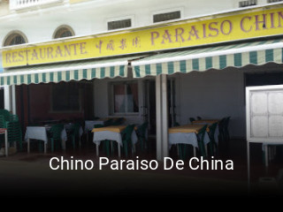 Chino Paraiso De China reserva de mesa