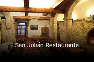 Reserve ahora una mesa en San Julián Restaurante