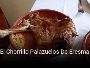 Reserve ahora una mesa en El Chorrillo Palazuelos De Eresma