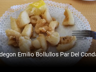 Reserve ahora una mesa en Bodegon Emilio Bollullos Par Del Condado