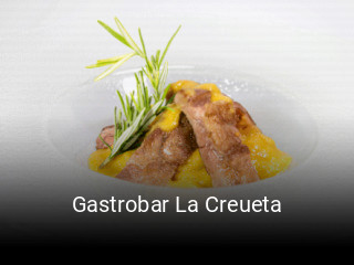 Reserve ahora una mesa en Gastrobar La Creueta