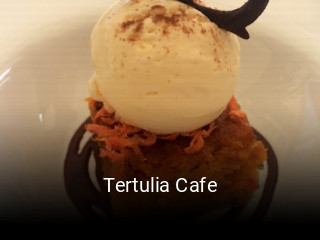 Tertulia Cafe reservar mesa