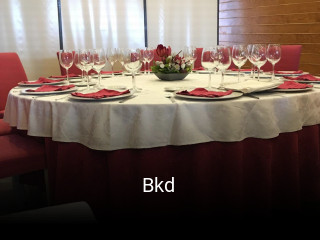 Reserve ahora una mesa en Bkd