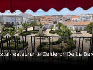 Reserve ahora una mesa en Hostal-restaurante Calderon De La Barca