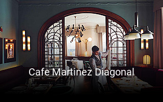 Cafe Martinez Diagonal reserva de mesa