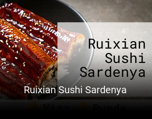 Ruixian Sushi Sardenya reservar mesa