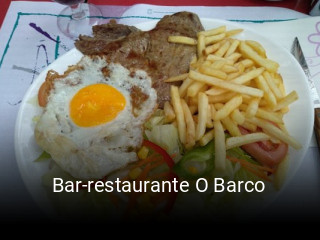 Reserve ahora una mesa en Bar-restaurante O Barco