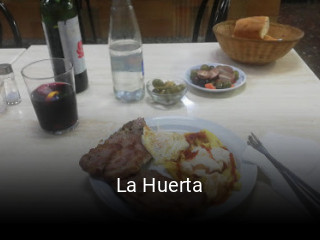 Reserve ahora una mesa en La Huerta