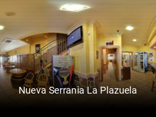Nueva Serrania La Plazuela reservar mesa