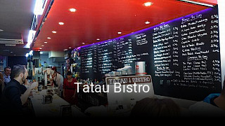 Reserve ahora una mesa en Tatau Bistro
