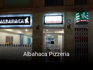 Albahaca Pizzeria reserva de mesa