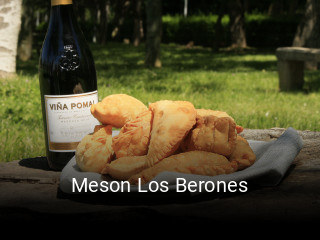 Reserve ahora una mesa en Meson Los Berones