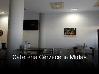 Cafeteria Cerveceria Midas reservar mesa
