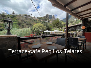Reserve ahora una mesa en Terrace-cafe Peg Los Telares