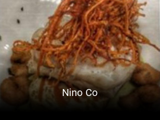 Nino Co reserva de mesa
