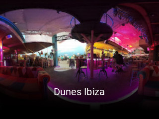 Reserve ahora una mesa en Dunes Ibiza