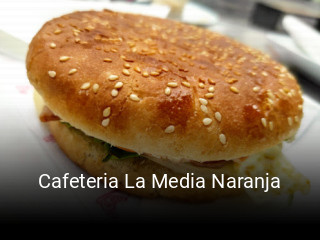 Cafeteria La Media Naranja reserva