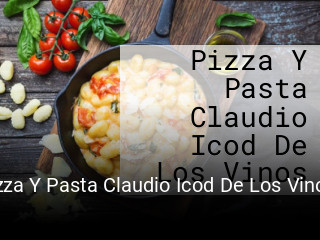 Pizza Y Pasta Claudio Icod De Los Vinos reserva de mesa