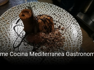 Co-me Cocina Mediterranea Gastronomica reserva de mesa