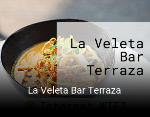 La Veleta Bar Terraza reserva de mesa