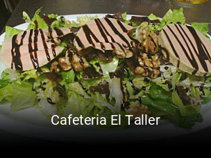 Cafeteria El Taller reserva de mesa