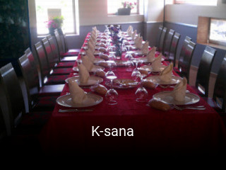 Reserve ahora una mesa en K-sana
