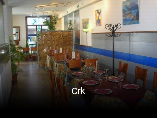 Reserve ahora una mesa en Crk