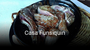 Reserve ahora una mesa en Casa Funsiquin