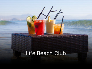 Reserve ahora una mesa en Life Beach Club
