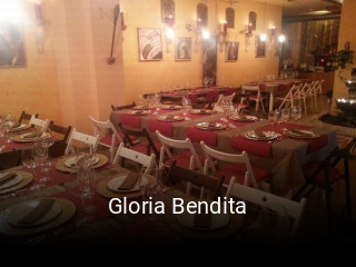 Gloria Bendita reserva de mesa