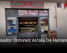 Asador Ordonez Alcala De Henares reservar en línea