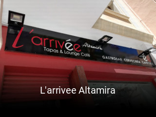 L'arrivee Altamira reservar mesa