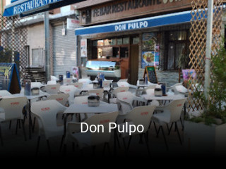 Don Pulpo reserva de mesa