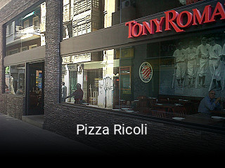 Reserve ahora una mesa en Pizza Ricoli