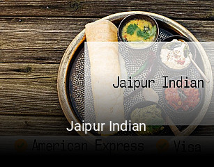 Jaipur Indian reserva de mesa