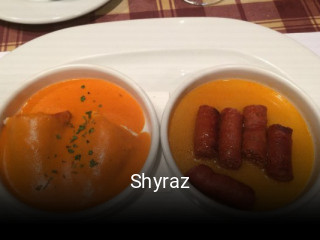Shyraz reservar mesa