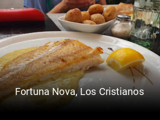 Reserve ahora una mesa en Fortuna Nova, Los Cristianos