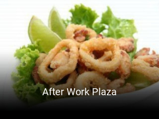 After Work Plaza reservar mesa