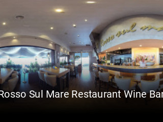 Rosso Sul Mare Restaurant Wine Bar reserva de mesa