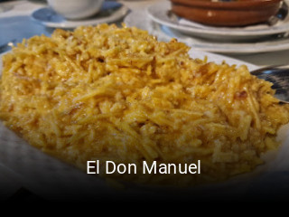 Reserve ahora una mesa en El Don Manuel