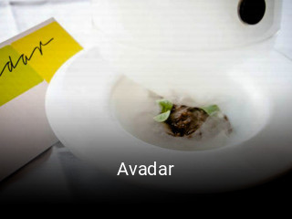 Reserve ahora una mesa en Avadar