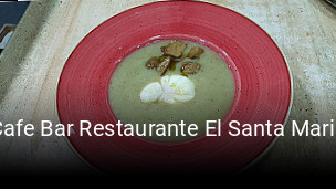 Cafe Bar Restaurante El Santa Maria reserva