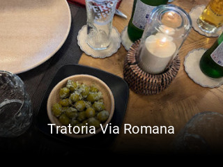 Reserve ahora una mesa en Tratoria Via Romana