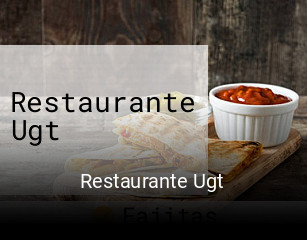 Reserve ahora una mesa en Restaurante Ugt