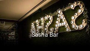 Reserve ahora una mesa en Sasha Bar
